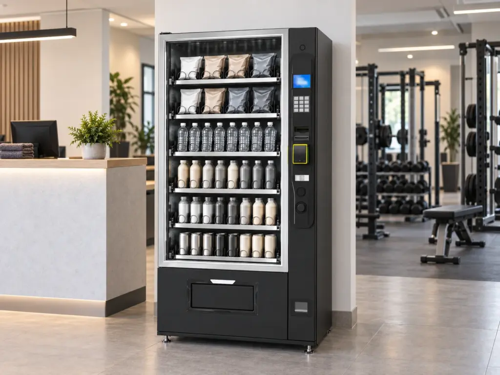 Automat drinnen, Fitnessstudio (Platzhalter)